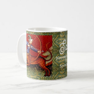 Mug Sagittaire Horoscope Zodiac Art médiéval