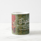 Mug Sagittaire Horoscope Zodiac Art médiéval (Centre)