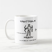 Mug Sagittaire personnalisé (Gauche)