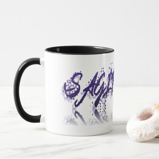 Mug Sagittaire -Réflexion (Avec donut)