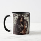 Mug Sagittaire Zodiaque Musicien Saxophone (Gauche)