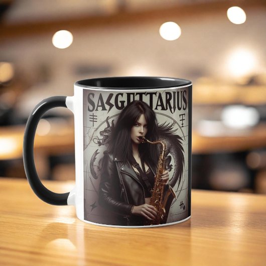 Mug Sagittaire Zodiaque Musicien Saxophone