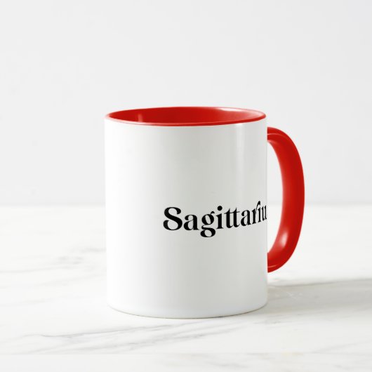Mug sagittarius (Devant droit)