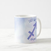 Mug Sagittarius Astrology Sign Cute Personnalisé (Devant droit)