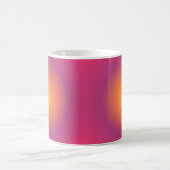 Mug Sagittarius Aura Gradient Zodiac, Jaune Violet (Centre)