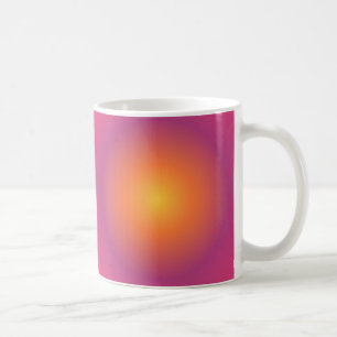 Mug Sagittarius Aura Gradient Zodiac, Jaune Violet