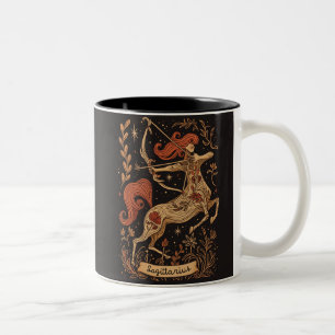 Mug Sagittarius Céleste Zodiaque Art