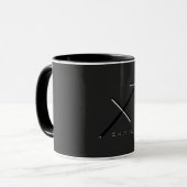 Mug SAGITTARIUS, Conception abstraite du signe zodiaqu (Devant gauche)