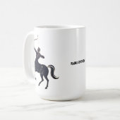 Mug Sagittarius Constellation Line Art – Cosmic Zodiac (Devant gauche)