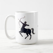Mug Sagittarius Constellation Line Art – Cosmic Zodiac (Gauche)