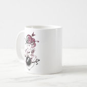 Mug Sagittarius dame Art déco (Devant gauche)