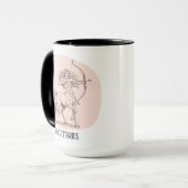 Mug Sagittarius November Zodiac Birthday Gift Present (Devant gauche)