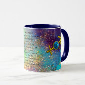 MUG SAGITTARIUS, TEMPERANCE TAROT ZODIAC ANNIVERSAIRE (Devant droit)