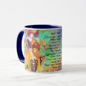 MUG SAGITTARIUS, TEMPERANCE TAROT ZODIAC ANNIVERSAIRE (Devant gauche)