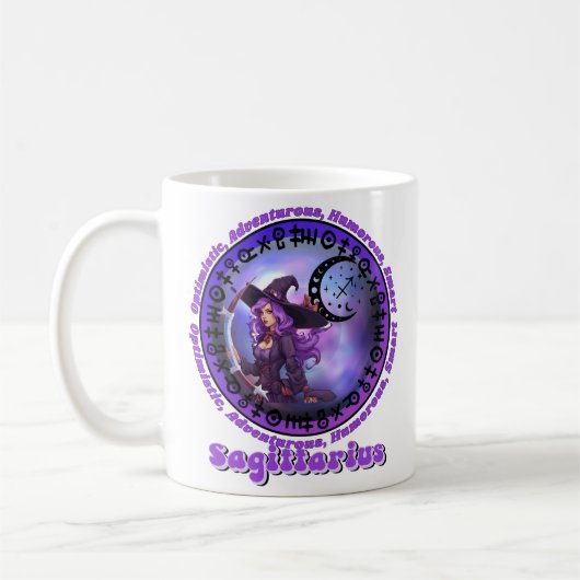 Mug Sagittarius Witch (Gauche)
