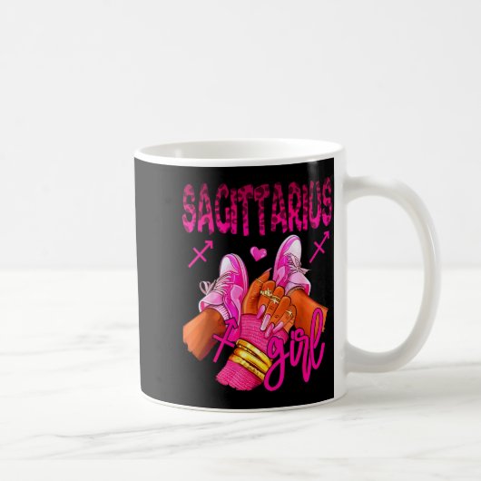 Mug Sagittarius Zodiac Sign Birthday Queens Horoscope (Droite)