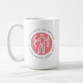 Mug Sagittarius Zodiac Star Signal Personnalité Trait  (Gauche)