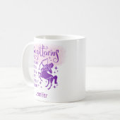 Mug Sagittarius Zodiac Traits Personnalisés Horoscope (Devant gauche)
