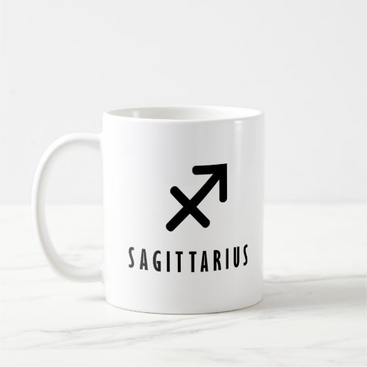 Mug Sagittarius zodiaque (Gauche)