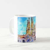 Mug Sagrada Familia Barcelone (Devant gauche)