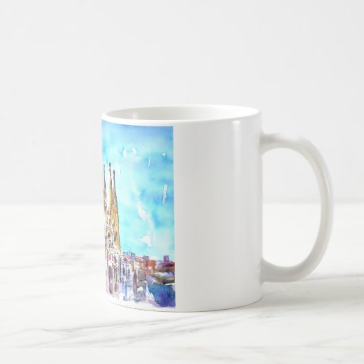 Mug Sagrada Familia Barcelone (Droite)