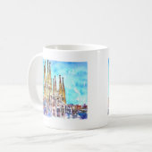 Mug Sagrada Familia Barcelone (Devant gauche)