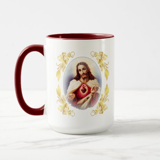 Mug Sagrado Corazon de Jesus Detente (Gauche)
