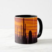 Mug Saguaro, coucher du soleil, Parc national du Sagua (Devant droit)