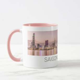 Mug Saigon Ho Chi Minh Ville HCMC Vietnam Sunset