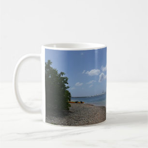 Mug Sailboat à la distance de St Thomas