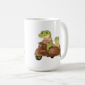 Mug Sailor Ace et First Mate Gator Duo - Aventure Rétr (Devant droit)