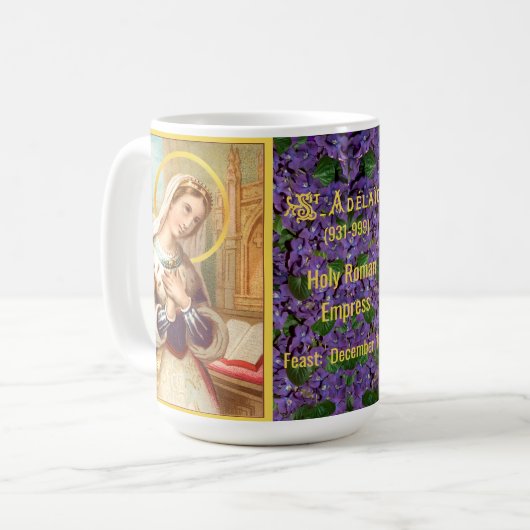 Mug Saint-Adélaïde, impératrice romaine (LT 03) (Devant gauche)
