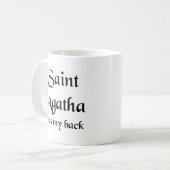 Mug saint agatha (Devant gauche)
