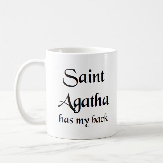 Mug saint agatha (Gauche)