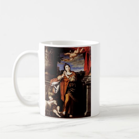 Mug Saint Agnes par Domenico Zampieri (Gauche)