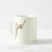 Mug Saint-Anges Aquarelle rose Gown Peinture Café (Devant gauche)