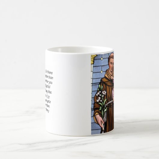 Mug Saint Antoine avec bébé Jésus  (Centre)