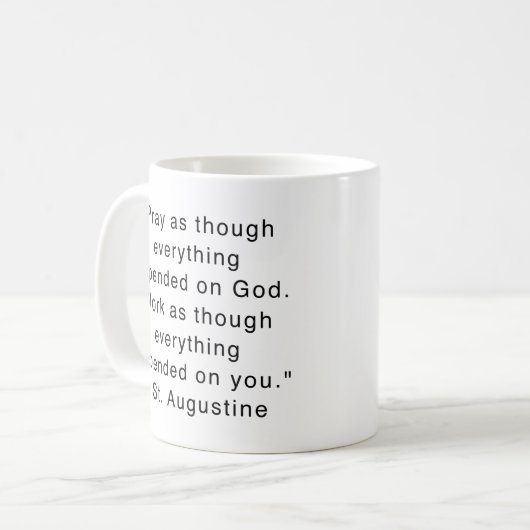 Mug Saint Augustine (Devant gauche)