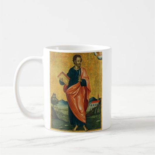 Mug Saint Bartholomée l'icône orthodoxe apôtre (Gauche)