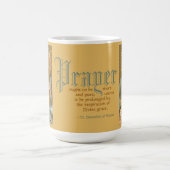 Mug Saint Benoît (JM 07; Style 1; Citation sur la priè (Centre)