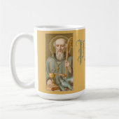 Mug Saint Benoît (JM 07; Style 1; Citation sur la priè (Gauche)
