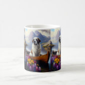 Mug Saint Bernard à la pagaie : Une aventure Pittoresq (Centre)