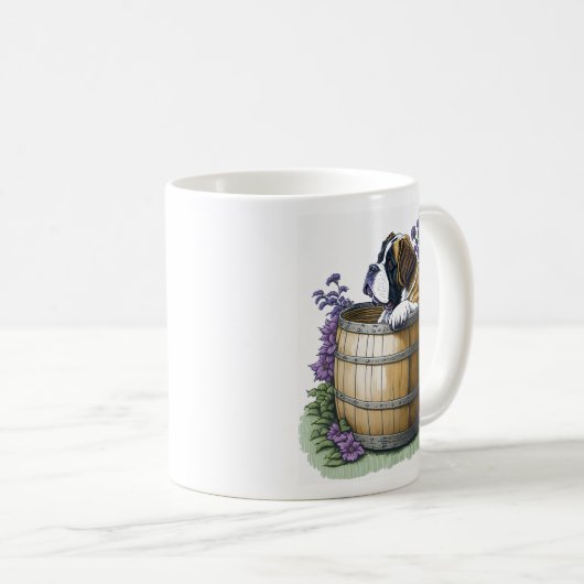 Mug Saint Bernard Dog (Devant droit)