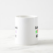 Mug Saint Bernard Walks Design (Centre)