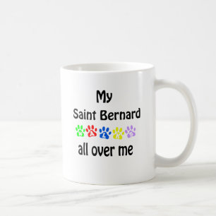 Mug Saint Bernard Walks Design