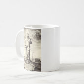 Mug Saint Bruno de Cologne Gravure Ancienne Style Arti (Devant gauche)