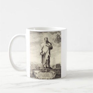 Mug Saint Bruno de Cologne Gravure Ancienne Style Arti