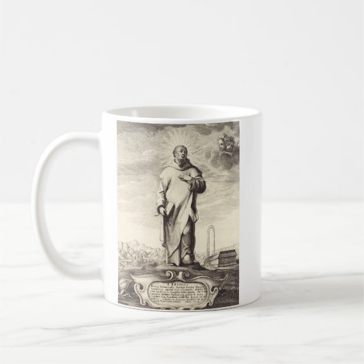 Mug Saint Bruno de Cologne Gravure Ancienne Style Arti (Gauche)