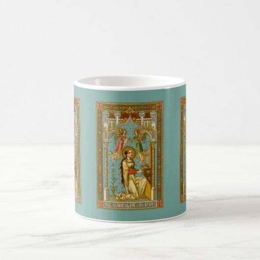 Mug Saint-Cécile néo-gothique de Rome (BNG 02) (Centre)