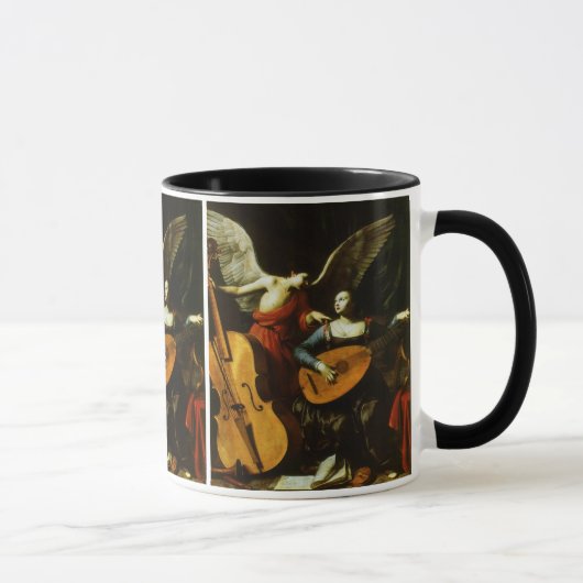 Mug Saint Cecilia et l'ange par Carlo Saraceni (Droite)